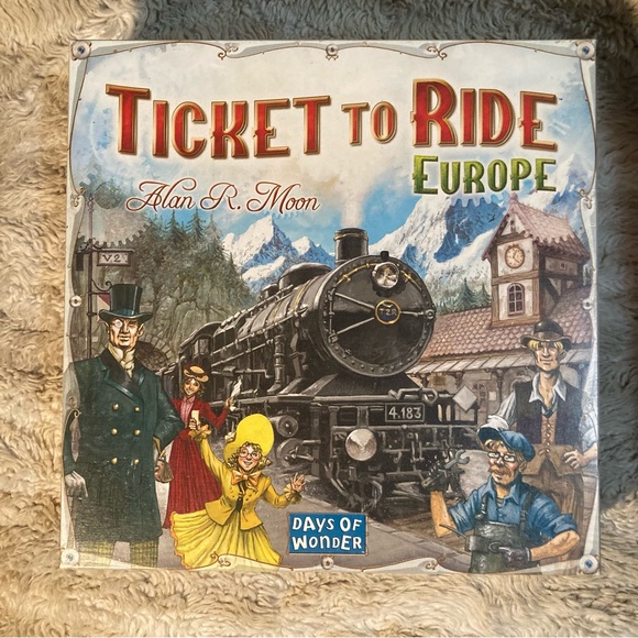 Toys Ticket To Ride Europe Board Tabletop Game Poshmark